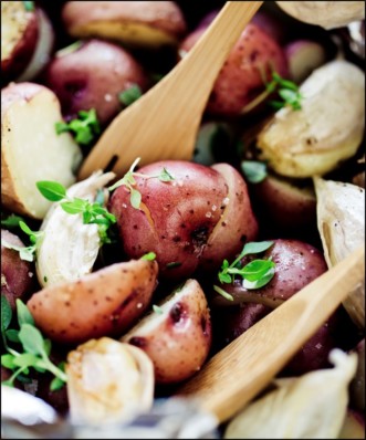 Herb Roasted Potatoes and Onions