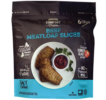  Beef Meatloaf Slices  image