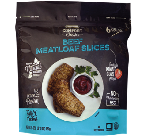  Beef Meatloaf Slices  image