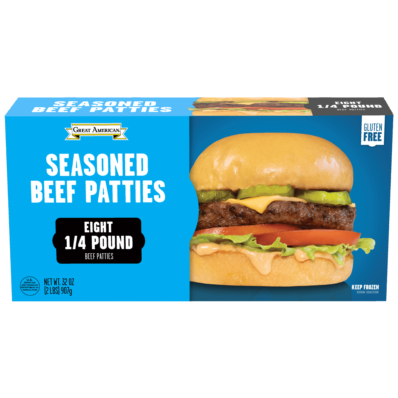 Seasoned Beef Patties image