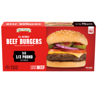 1/3 lb. Beef Burgers